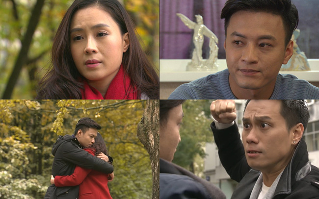 Matxcơva mùa thay lá Ngắm vẻ đẹp các đây 4 năm của bộ ba diễn viên Hồng Đăng - Hồng Diễm - Việt Anh