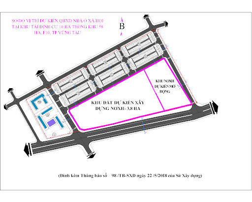 Bà Rịa - Vũng Tàu Rà soát lại quy hoạch dự án nhà ở xã hội thuộc khu tái định cư 10 ha