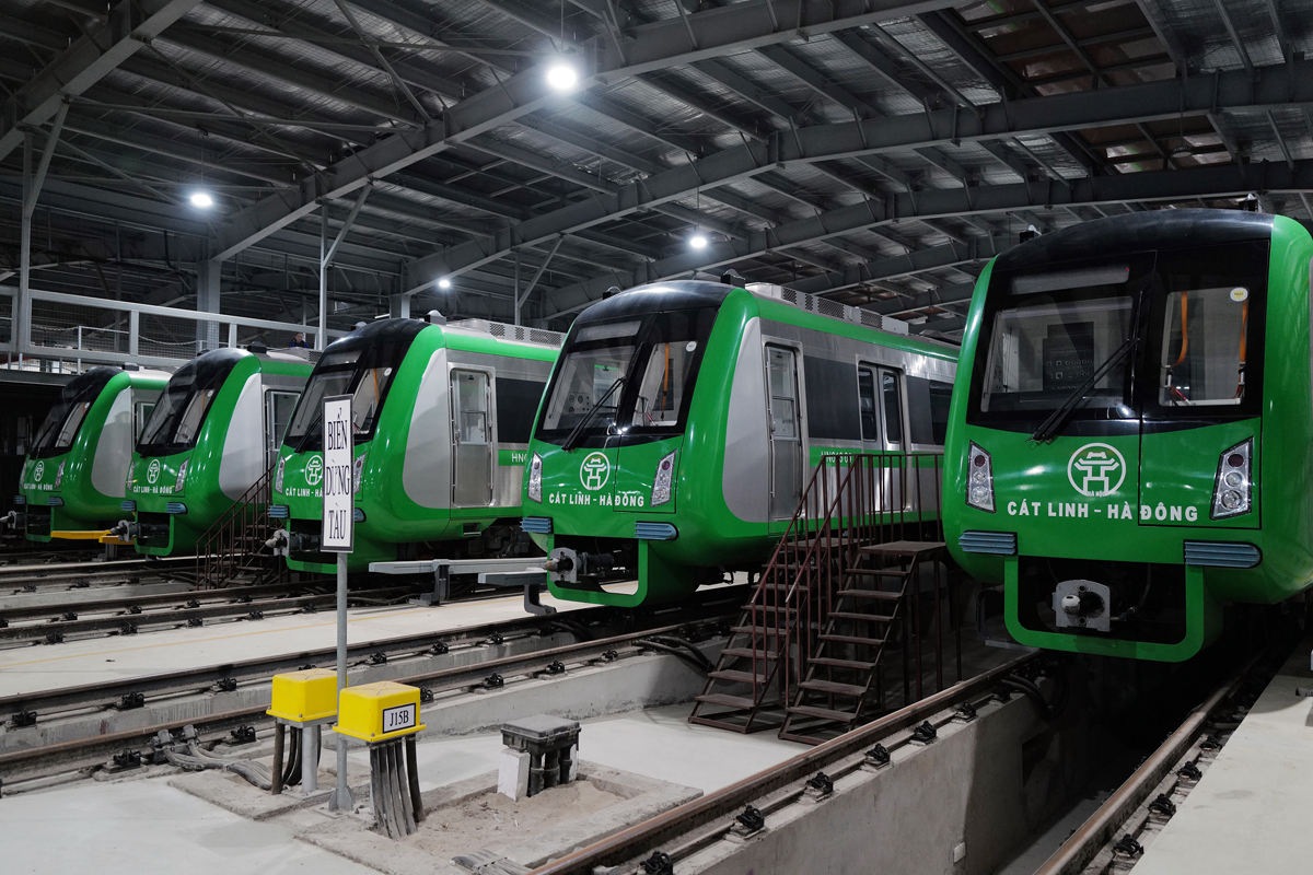 Đường sắt Cát Linh - Hà Đông được bàn giao và vận hành vào ngày 611