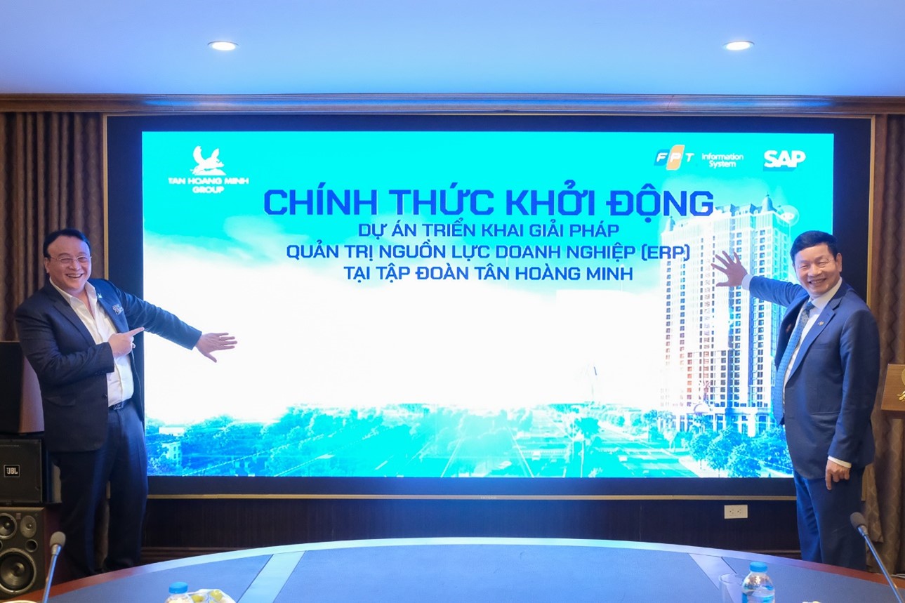 Tân Hoàng Minh bắt tay FPT IS đưa công nghệ tiên tiến nhất vào Quản trị nguồn lực doanh nghiệp