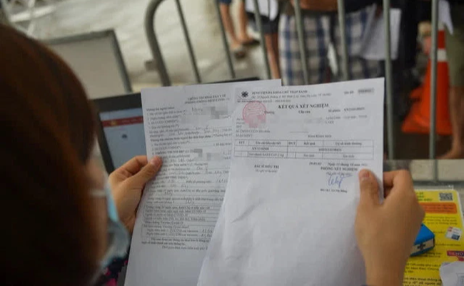 Bộ Y tế lưu ý các tỉnh không yêu cầu kết quả xét nghiệm khi vào địa bàn