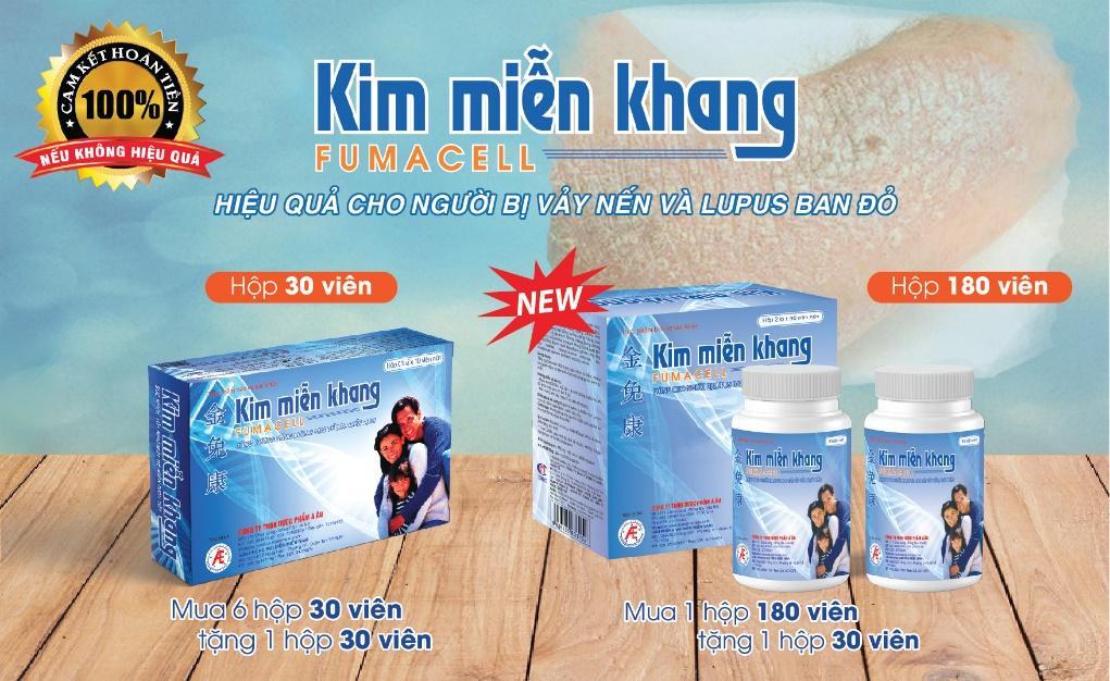 Cải thiện vảy nến thể giọt nhờ Kim Miễn Khang