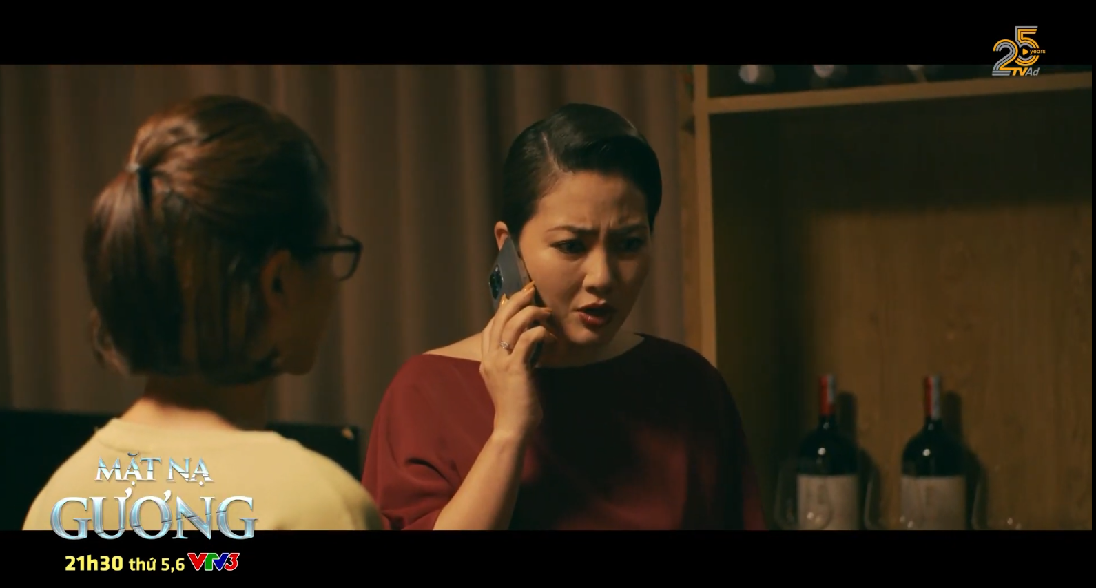 Preview Mặt nạ gương tập 9 Hoa nghi ngờ bố và dì Diễm đã ra tay sát hại mẹ của cô