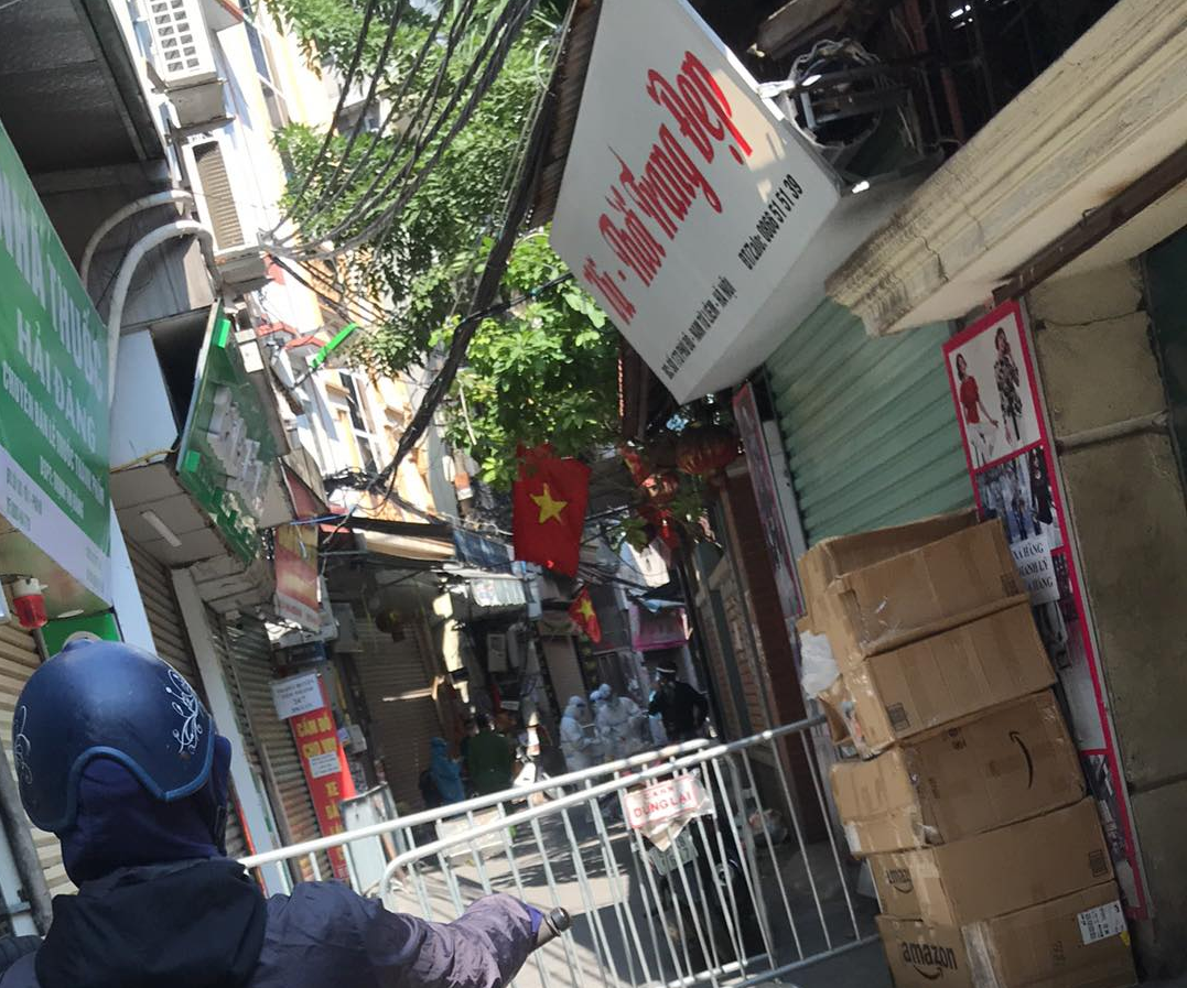 Một phường ở Hà Nội chuyển sang vùng đỏ