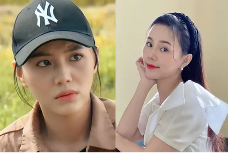 Phố trong làng Cận cảnh nhan sắc Minh Thu - cô gái bán tạp hóa khiến chàng công an xã si mê