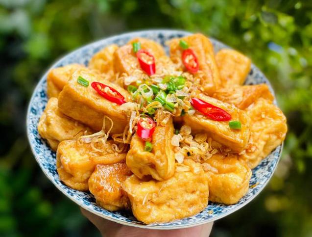 Đậu phụ kho sả ớt - Hương vị hấp dẫn, món ăn lạ miệng