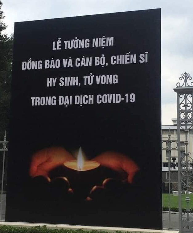 Tối nay (1911), nhiều địa phương tiến hành tưởng niệm nạn nhân Covid-19