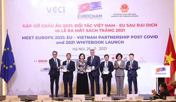 EuroCham công bố Sách Trắng Nhiều đề xuất giúp Việt Nam phục hồi nhanh chóng