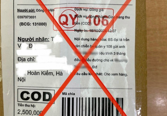 Cảnh giác mạo danh bác sĩ Bệnh viện Trung ương Quân đội 108 bán thuốc trên mạng xã hội