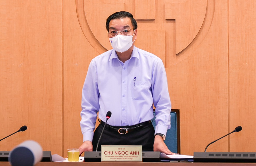 Dịch COVID-19 phức tạp, Chủ tịch Hà Nội ban hành công điện hỏa tốc