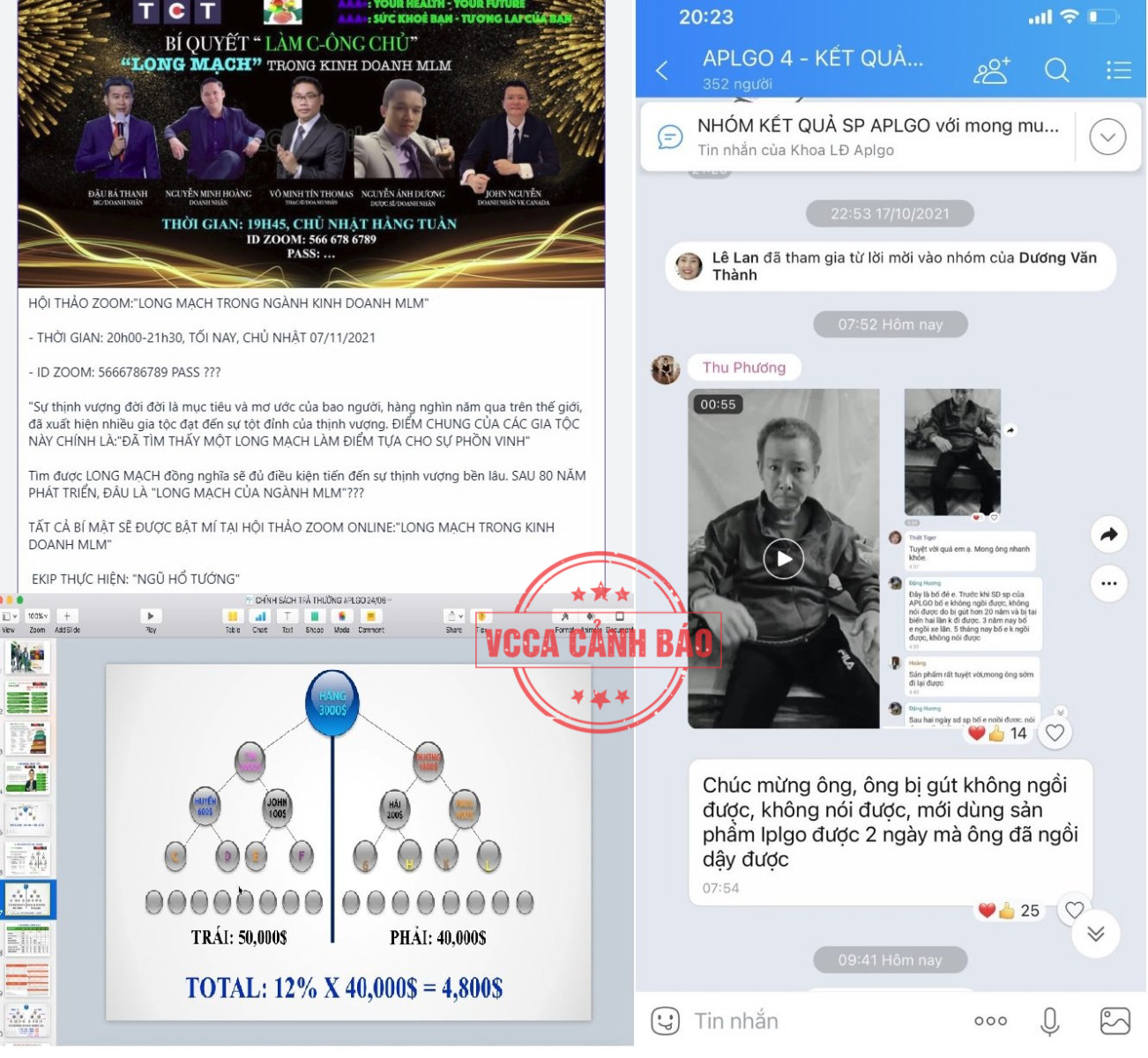 Cục Cạnh tranh và Bảo vệ Người tiêu dùng cảnh báo APLGO có dấu hiệu kinh doanh đa cấp trái phép 