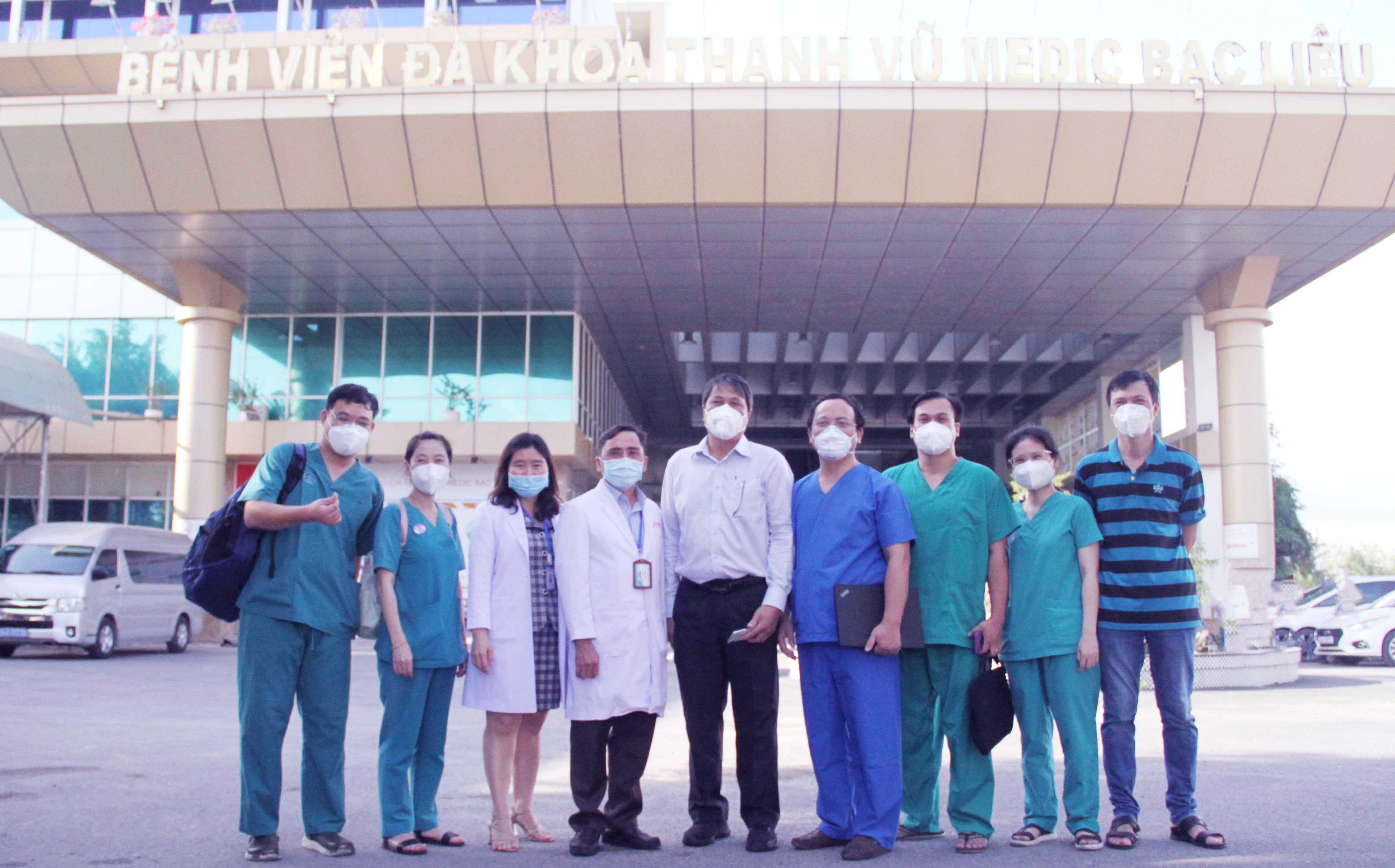 Bệnh viện Chợ Rẫy tiếp tục hỗ trợ Bạc Liêu phòng, chống dịch COVID-19