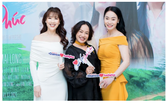 Quách Thu Phương và Tú Oanh hội ngộ trong phim tâm lý tình cảm hài Chạm vào hạnh phúc