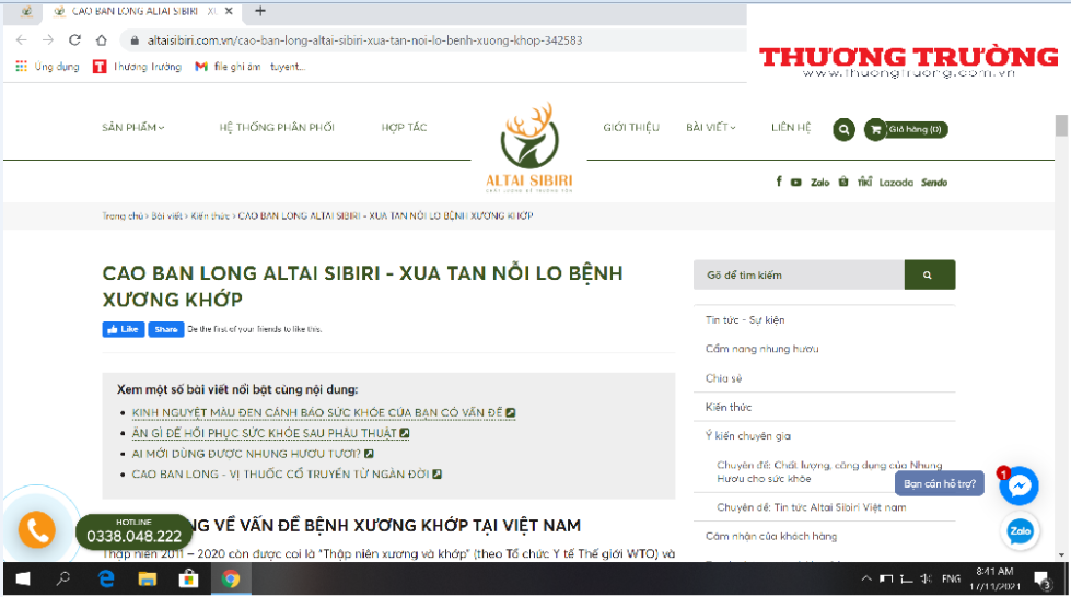 TPBVSK Cao Ban long Sibiri và Viên nhung hươu Cerves Elaphus đang lừa dối người tiêu dùng về công dụng sản phẩm