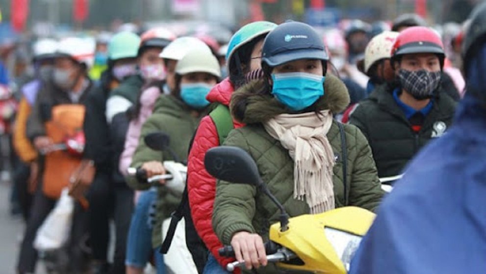 Dự báo thời tiết hôm nay 812 Không khí lạnh tăng cường gây mưa