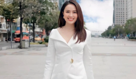 Diện mạo xinh đẹp của Hồng Diễm thu hút nhiều sự chú ý