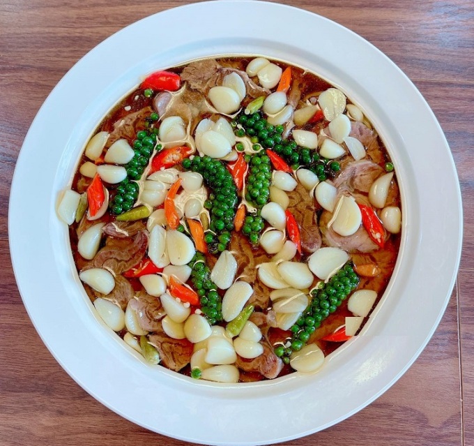 Bí quyết làm bắp bò ngâm mắm