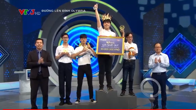 Đặng Lê Nguyên Vũ là thí sinh đầu tiên có mặt trong trận Chung kết Olympia 22