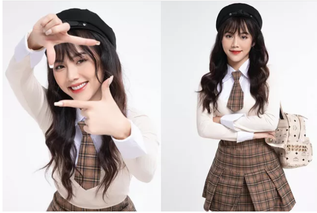 Phố trong làng Minh Thu tươi trẻ trong bộ ảnh mới