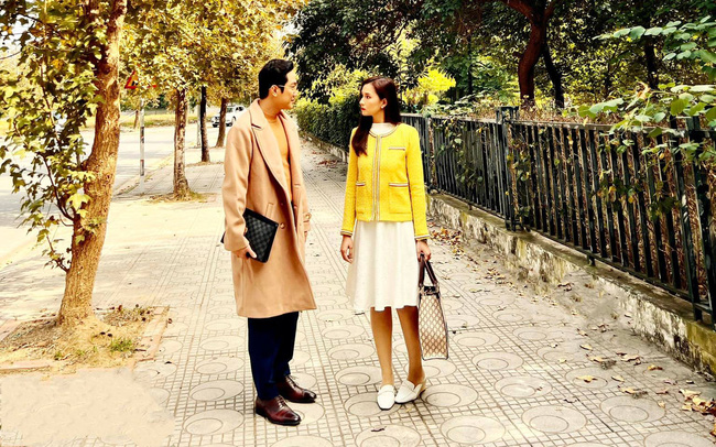 Lã Thanh Huyền tung ảnh lãng mạn bên cạnh Chí Nhân trong phim mới Về chung một nhà