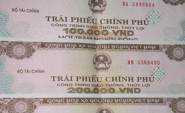 Dự kiến huy động 105.000 tỷ đồng trái phiếu chính phủ trong quý I2022