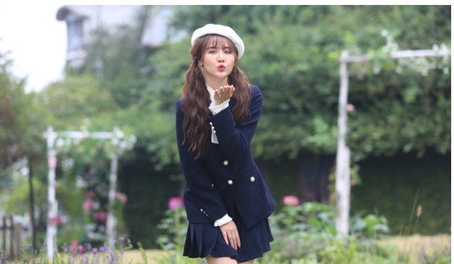 Loạt ảnh Huyền Lizzie hóa nữ sinh trong Chương trình Gặp gỡ diễn viên truyền hình 2022