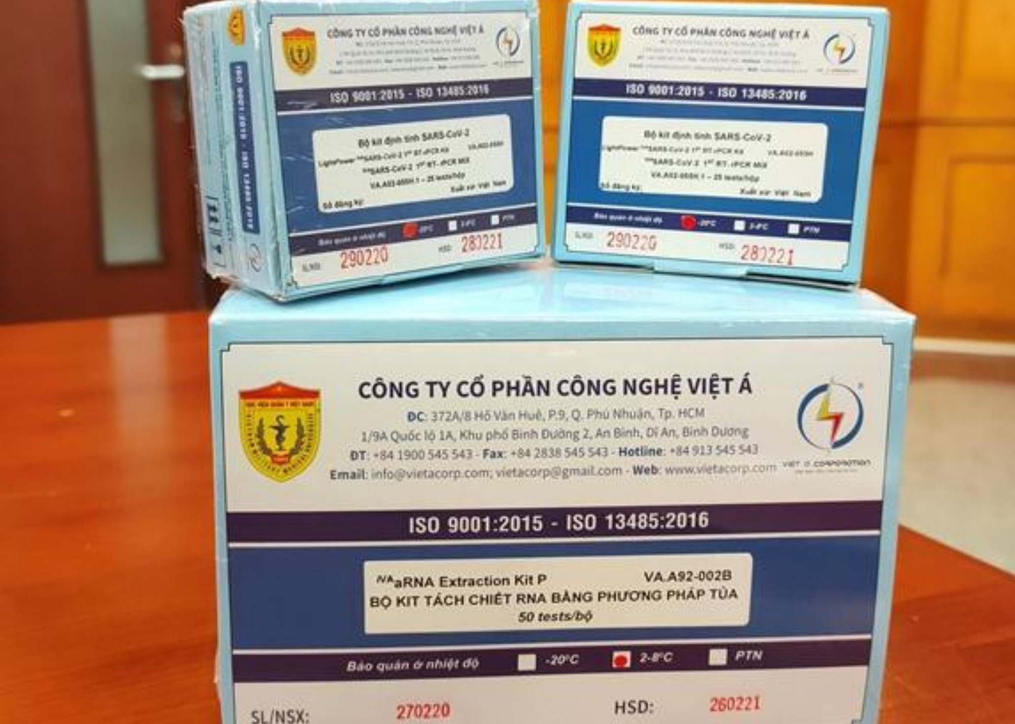 Ba bệnh viện ở TP.HCM mua kit test của Công ty Việt Á