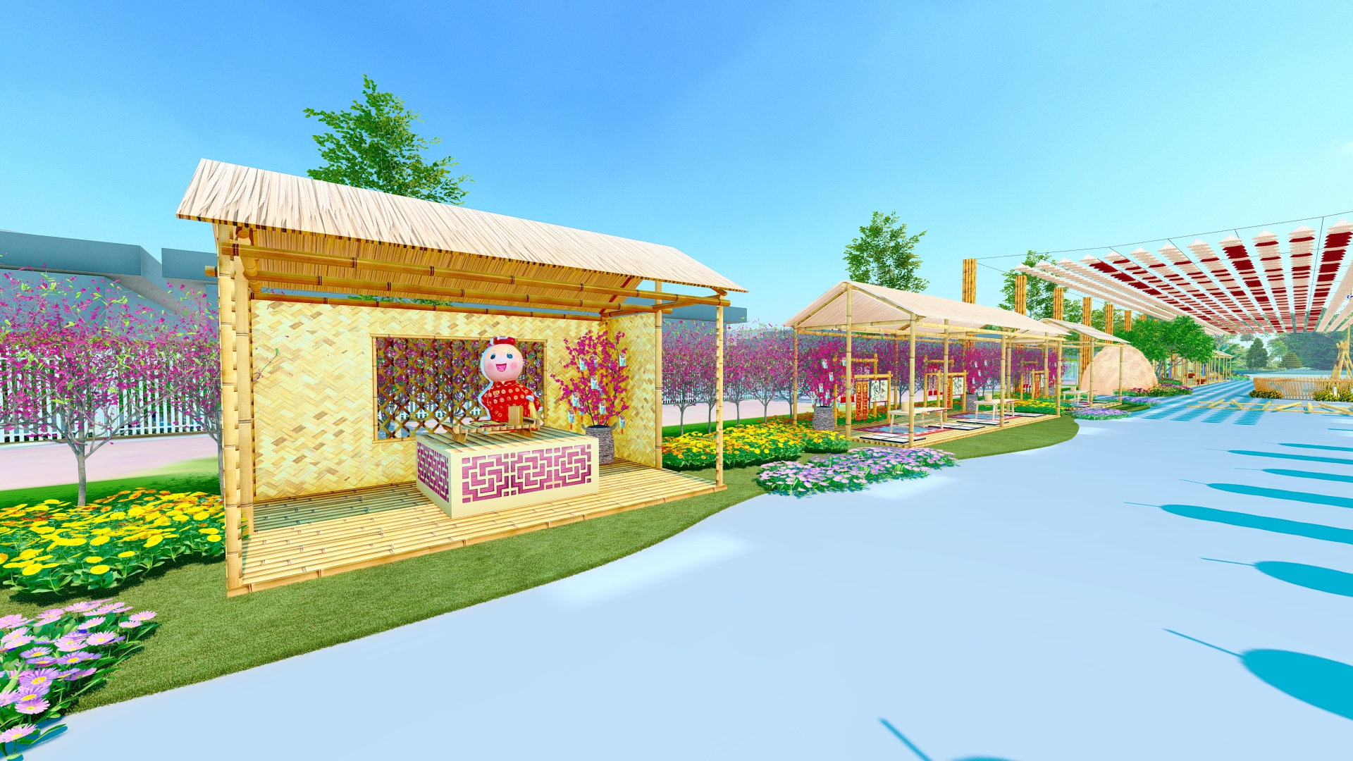 Lễ hội đường hoa xuân Hà Nội – hành trình vàng son Tết Việt