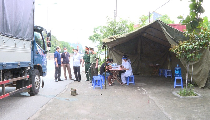 Ninh Bình tạm dừng các chốt kiểm soát dịch ra vào tỉnh
