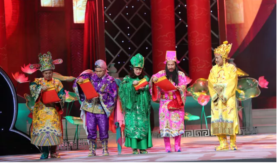 Hé lộ  những hình ảnh cực hot trên sân khấu của Táo quân 2022