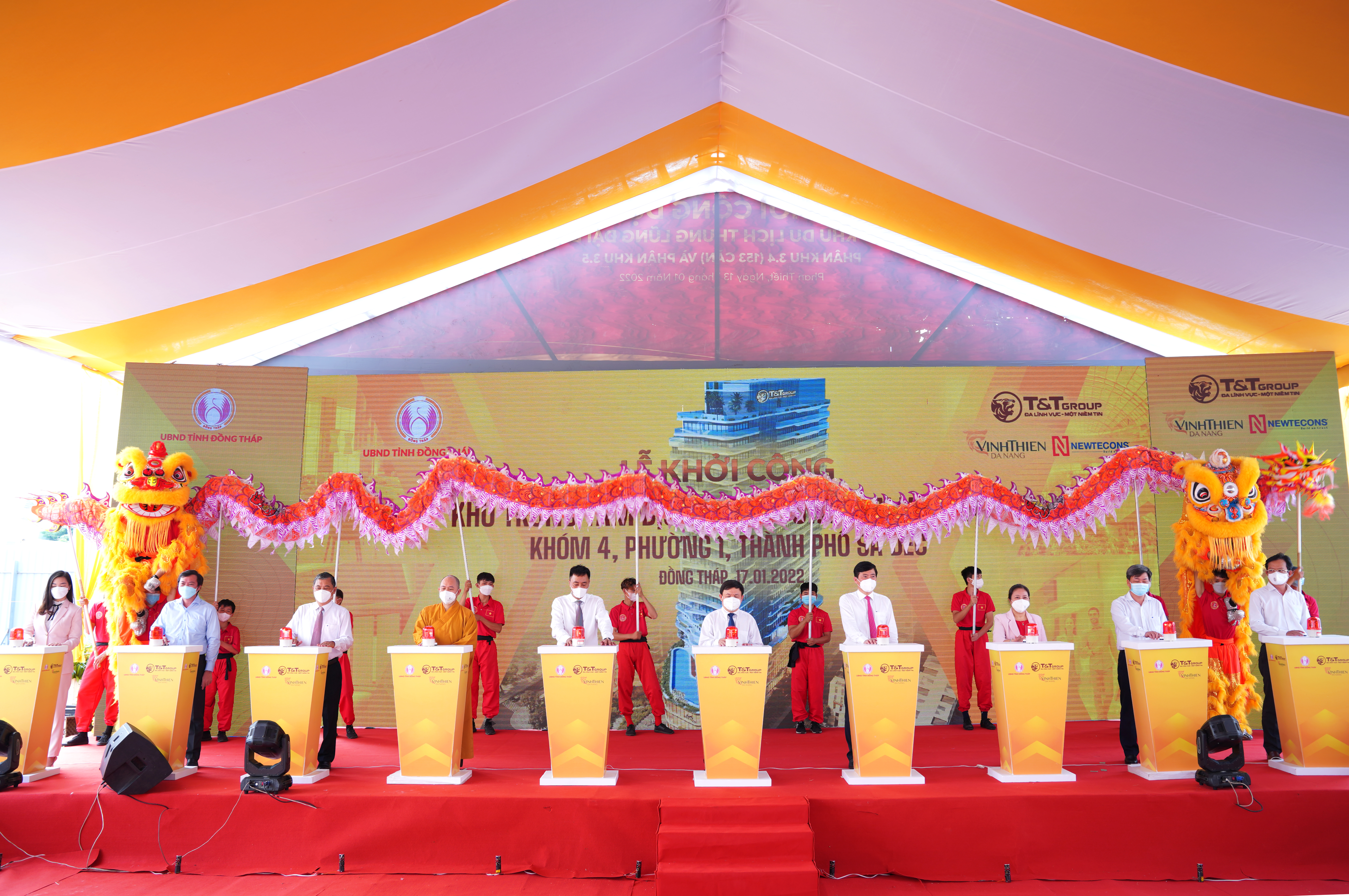 TT Group khởi công xây dựng trung tâm thương mại và khách sạn cao nhất TP Sa Đéc