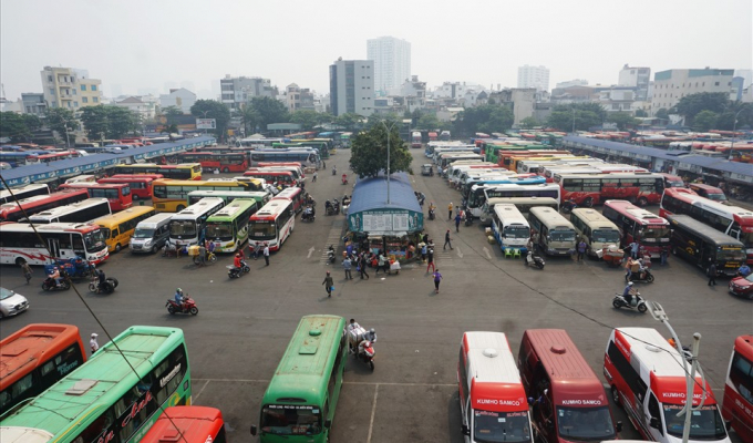 Lượng khách các tuyến vận tải cố định dịp Tết giảm từ 50 - 60%