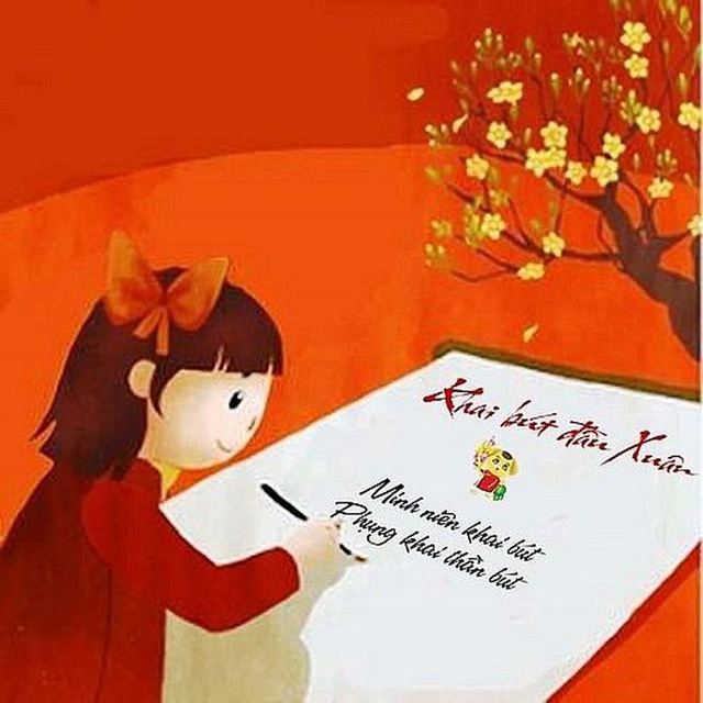 Khai bút đầu Xuân - Nét đẹp trong văn hóa truyền thống