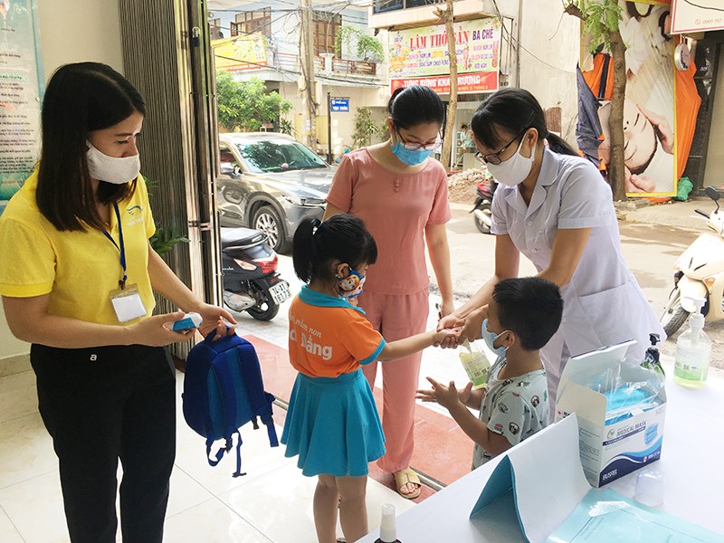 Hải Phòng Đón trẻ mầm non đến lớp trên tinh thần “phụ huynh thực sự có nhu cầu, tự nguyện”