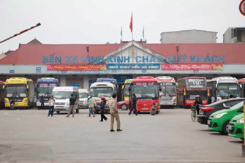 Nghệ An dừng hoạt động vận tải hành khách trên địa bàn có dịch cấp độ 4