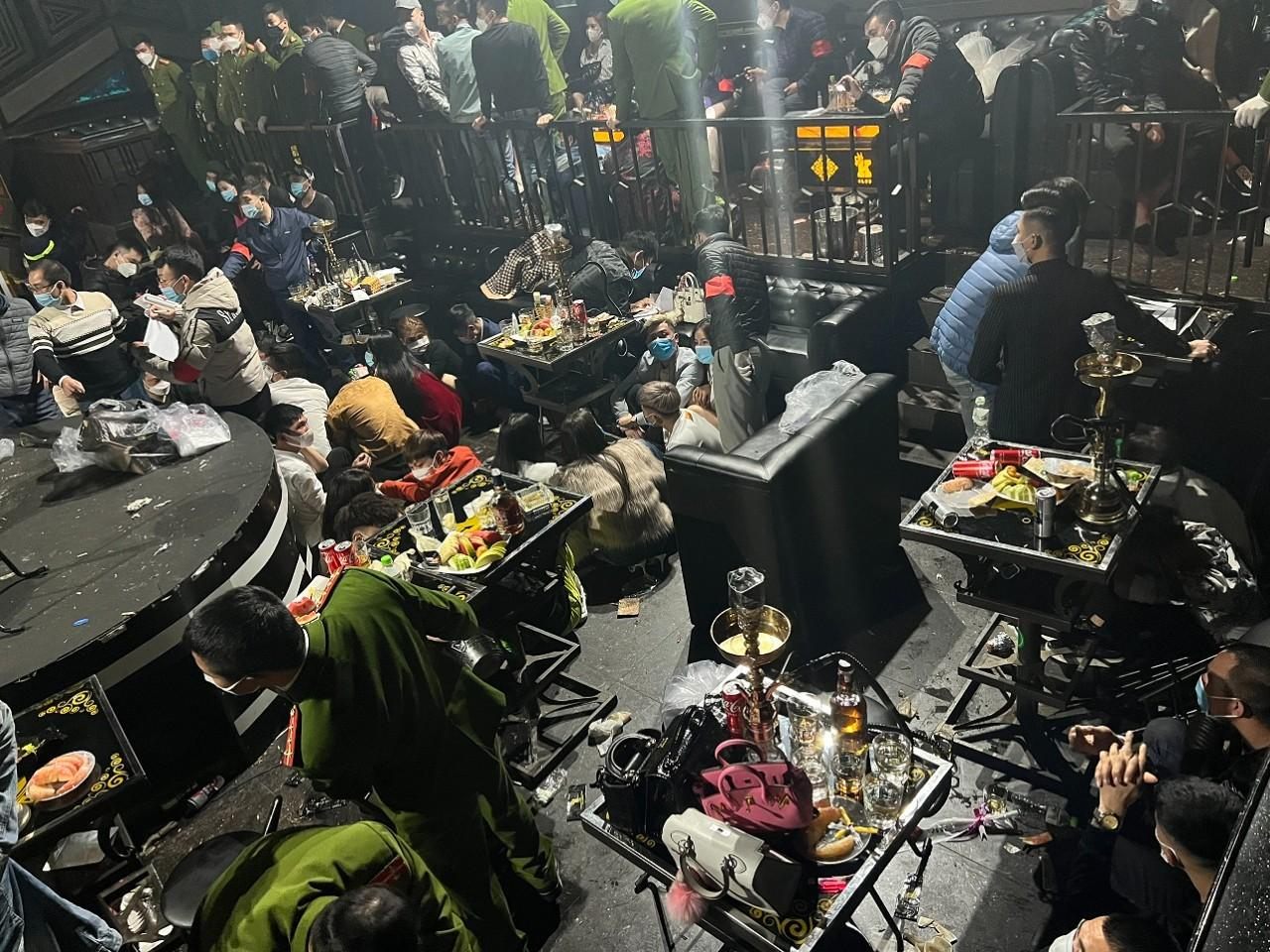 Đột kích vũ trường K-Club ở Hải Dương, phát hiện 115 dân chơi dương tính ma túy