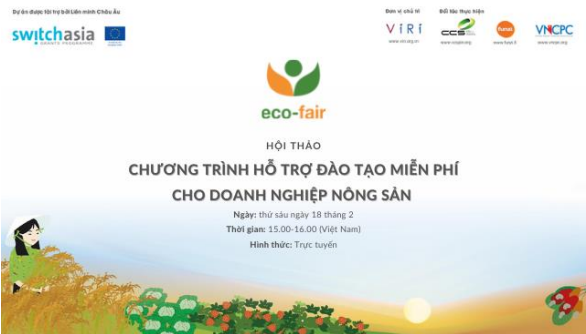 Hội thảo Chương trình hỗ trợ đào tạo miễn phí cho doanh nghiệp nông sản