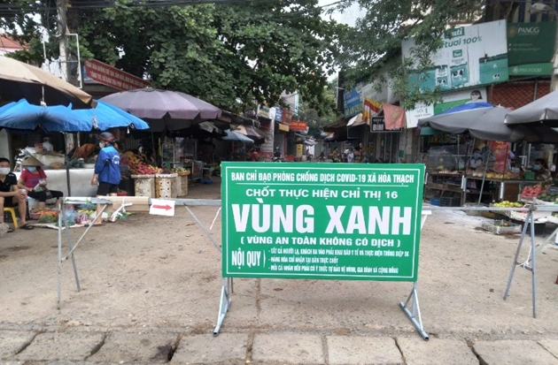 Hà Nội tiếp tục không còn xã, phường ở cấp độ nguy cơ cao