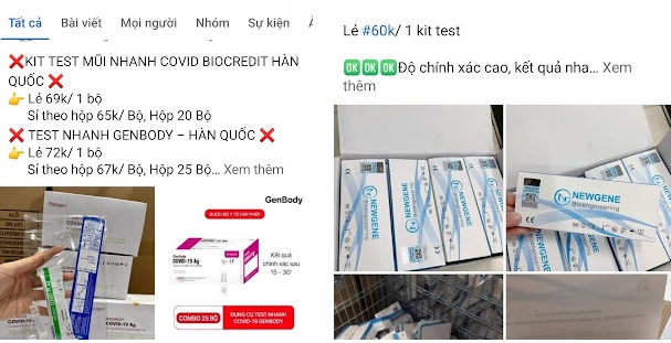 Kit test nhanh Covid-19 loạn giá, khó kiểm soát chất lượng, thanh tra y tế cần vào cuộc!