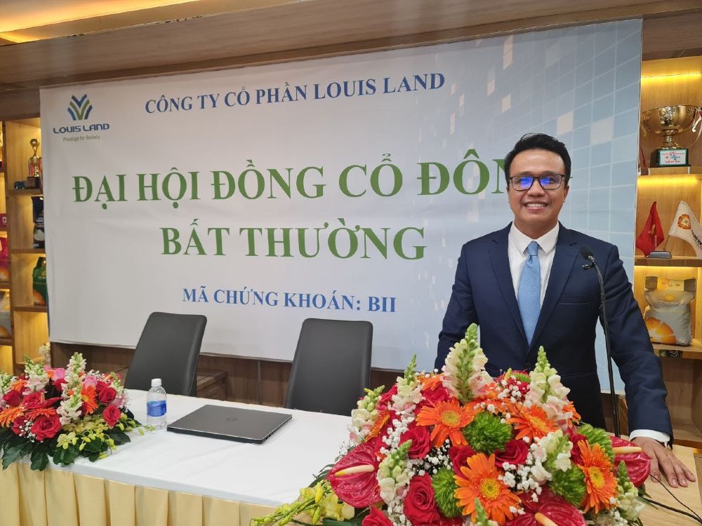 Liên tục biến động nhân sự cấp cao tại Louis Land (BII) Chủ tịch HĐQT Nguyễn Nguyên Quang bất ngờ xin từ nhiệm