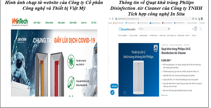 Cẩn trọng khi mua các sản phẩm có tác dụng ngăn ngừa và diệt virus Sars-Cov-2