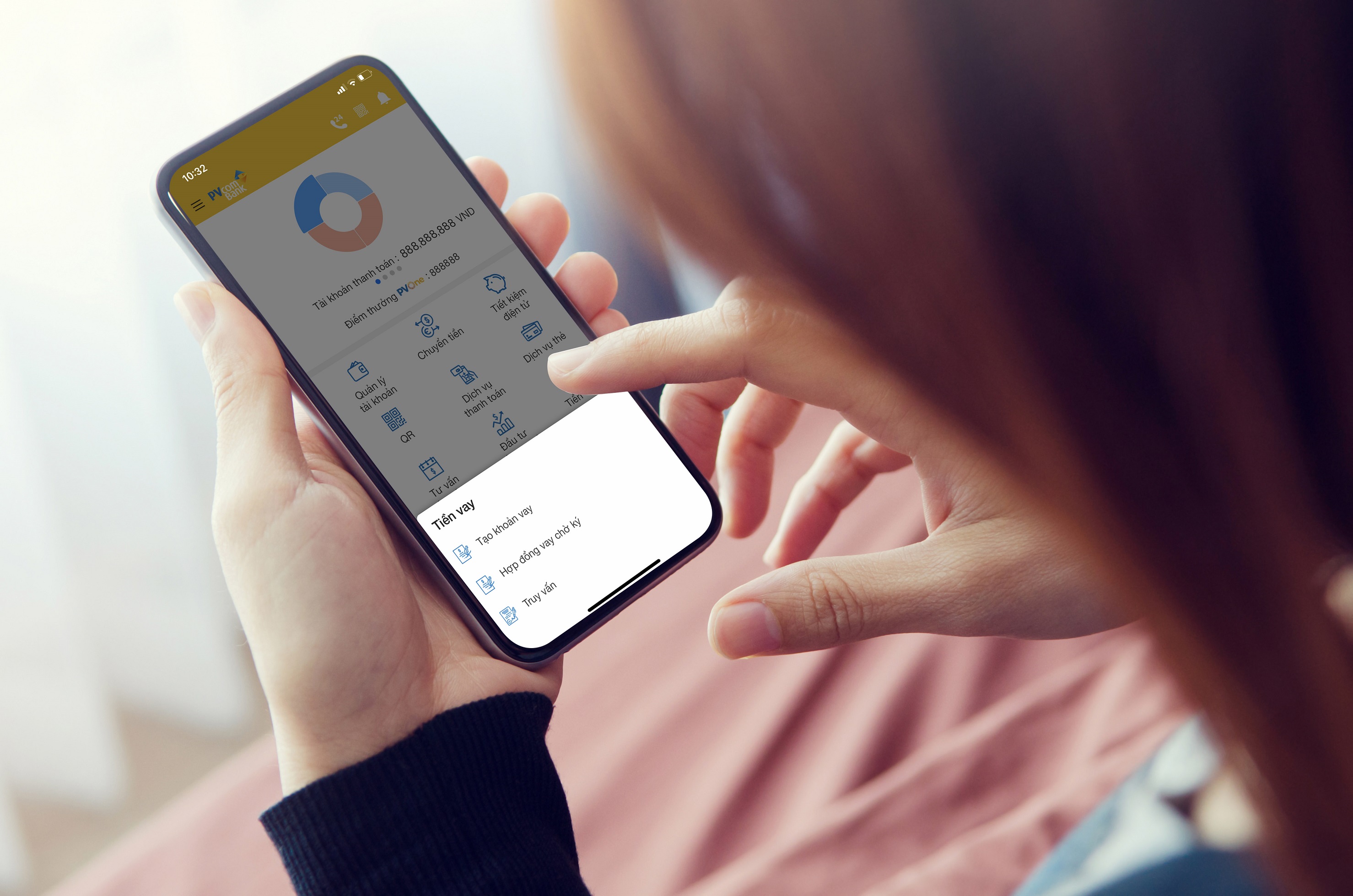 Ngân hàng triển khai vay online Người dân thêm an tâm mùa dịch