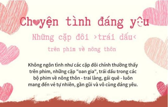 Điểm tên những cặp đôi trái dấu trên phim về đề tài nông thôn