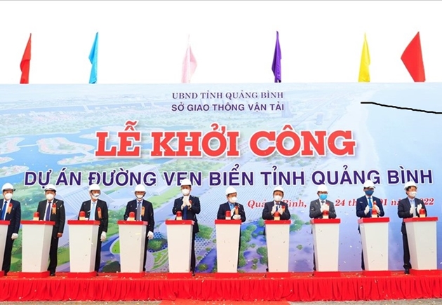 Dự án đường ven biển Quảng Bình vướng lùm xùm trong đấu thầu
