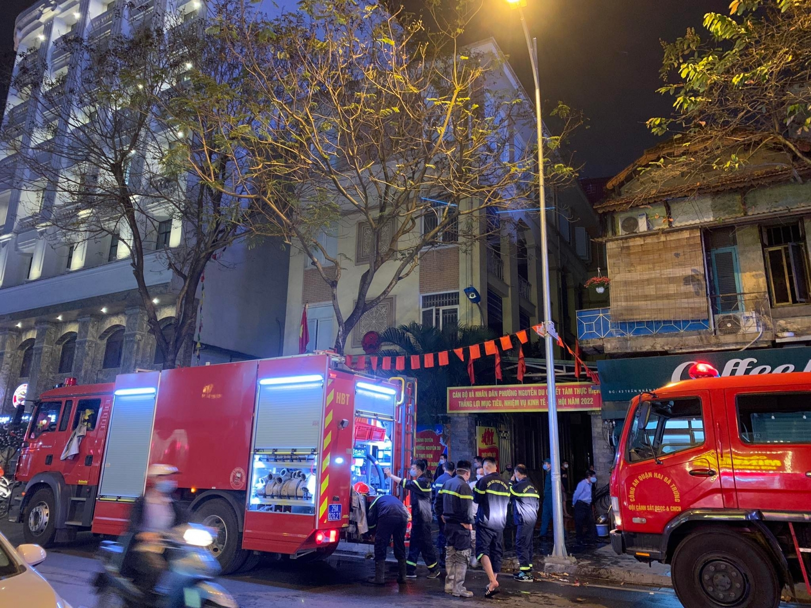 Hà Nội bác bỏ thông tin cháy UBND phường Nguyễn Du