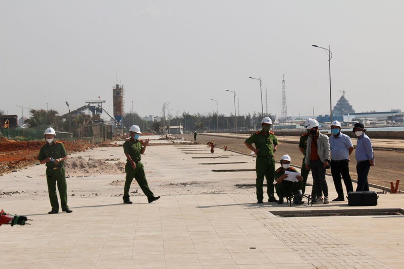 Bình Thuận Bộ Công an kiểm tra dự án lấn biển Hamubay của Công ty TNHH Đầu tư Trường Phúc Hải 