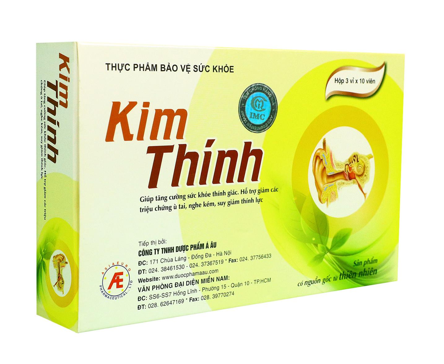 Nhận thấy tai bị ù bên phải, hãy dùng ngay sản phẩm Kim Thính