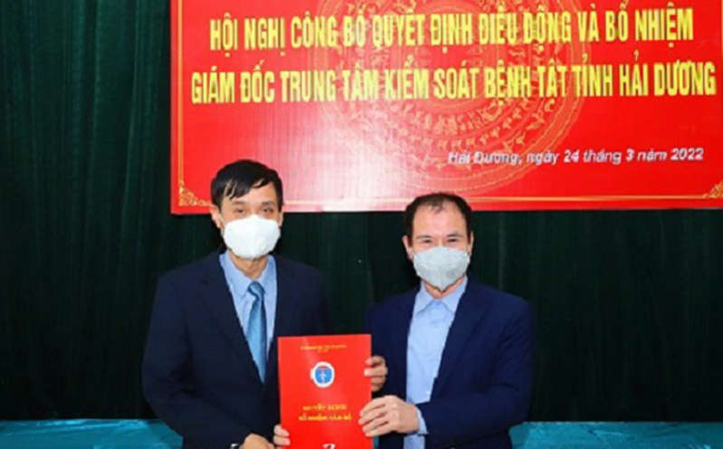 CDC Hải Dương có tân giám đốc sau sự cố liên quan đến Việt Á