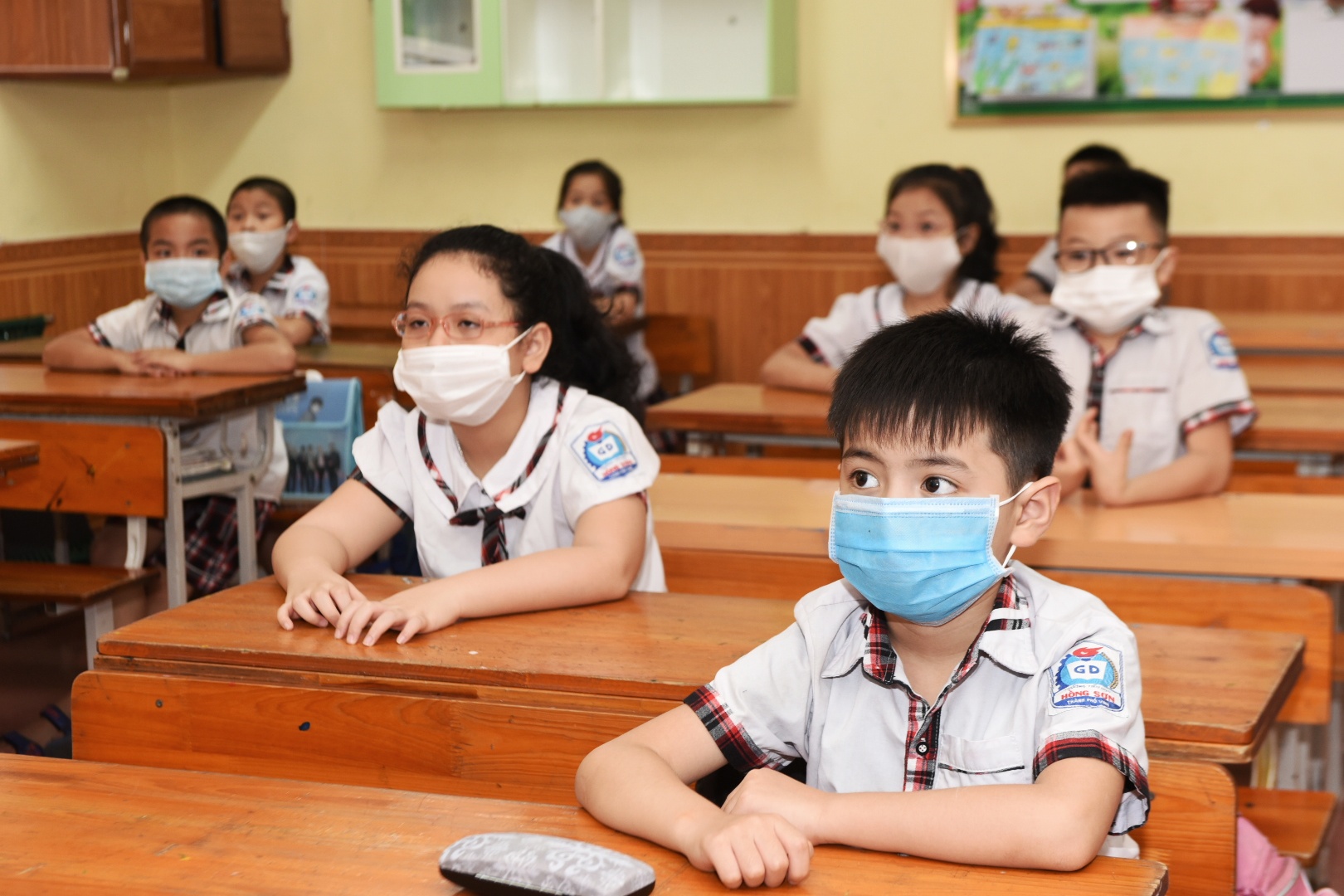 Tuyên Quang cho học sinh cấp 1 thuộc địa bàn có dịch cấp độ 3 đi học trực tiếp