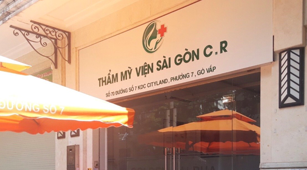 Thẩm mỹ viện Sài Gòn C.R hoạt động không phép